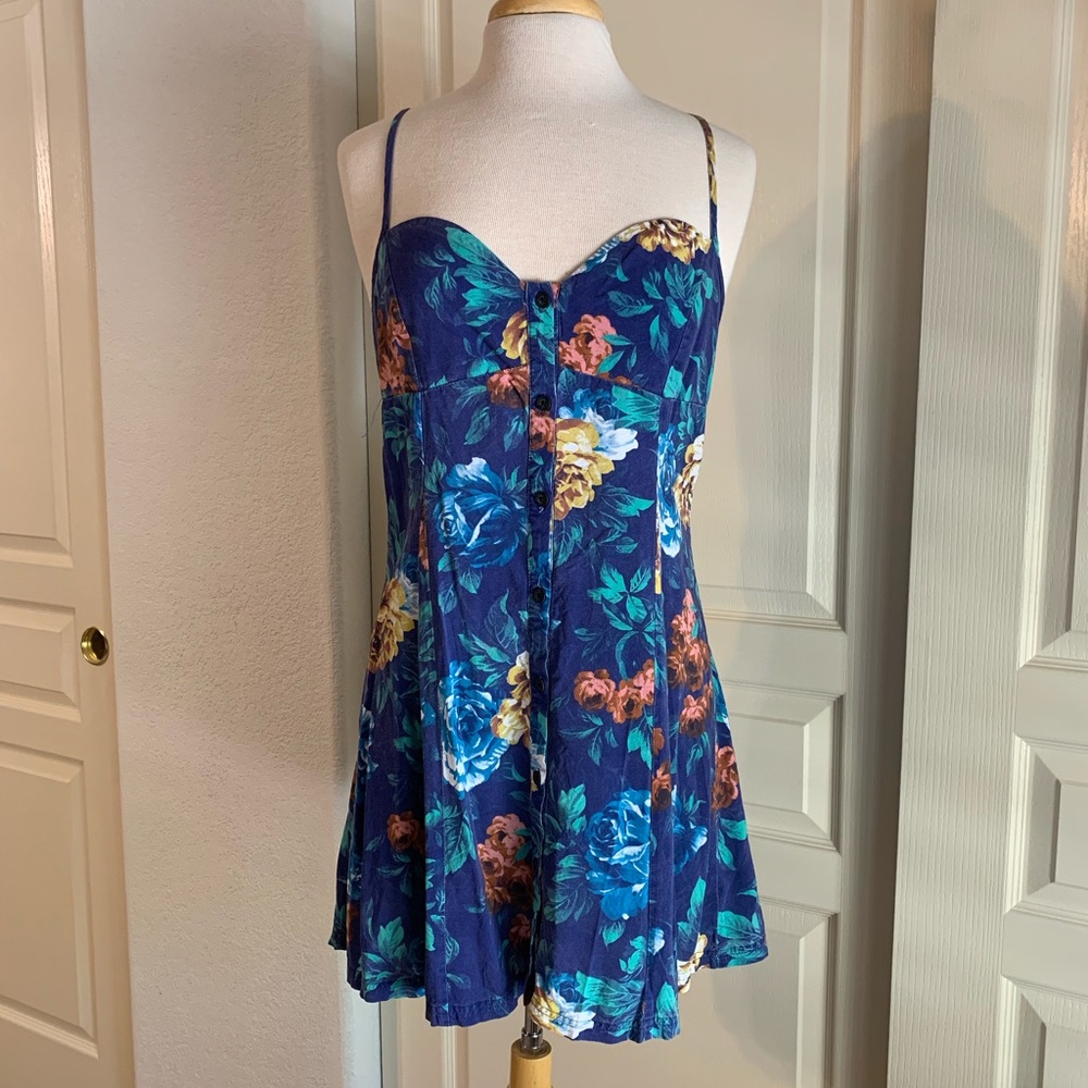 Insight blue floral dress